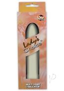 Lady`s Choice Plastic Vibrator - Ivory