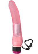 Jelly Caribbean Number 1 Vibrator - Pink